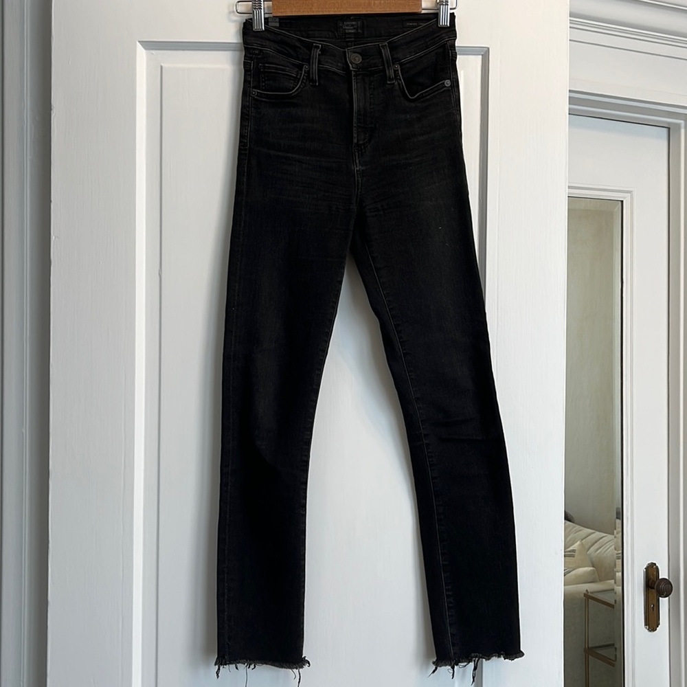 Citizens of Humanity frayed skinny Jean